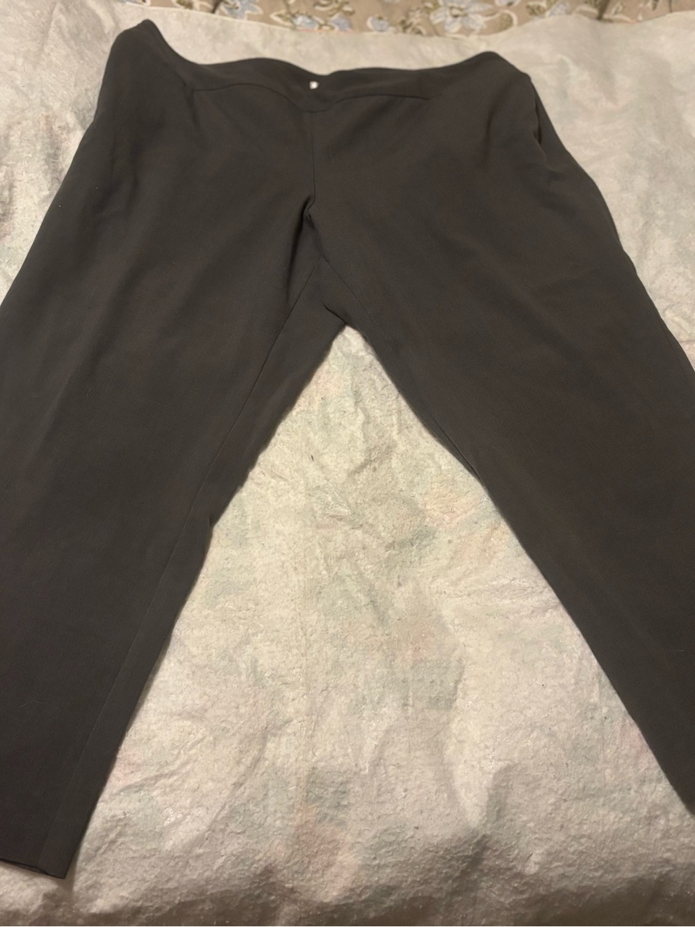 Dressbarn Plus Size 20W Gray Pull-On Dress Pants – Workwear